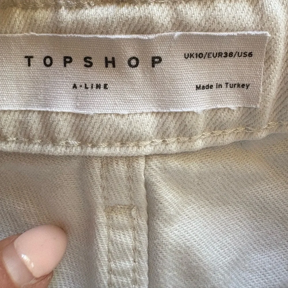 Topshop women’s white